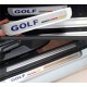 Накладки на пороги для Фольксваген Golf 7 (8 моделей)