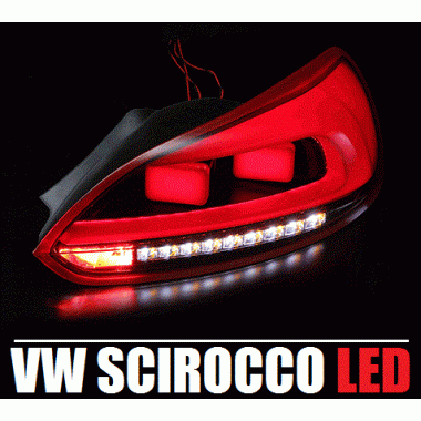 Задняя LED оптика для Фольксваген Scirocco