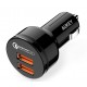 USB адаптер быстрой зарядки AUKEY Qualcomm Quick Charge 2.0A+2.0A 