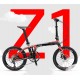 Карбоновый складной велосипед SAVA Z1