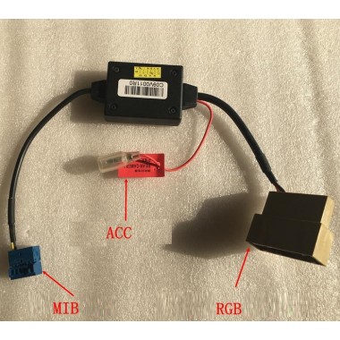 Конвертор с RGB на MIB для штатных магнитол RCD 330 и других