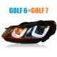 Передняя оптика в стиле Golf GTI 7 для Фольксваген Golf 6
