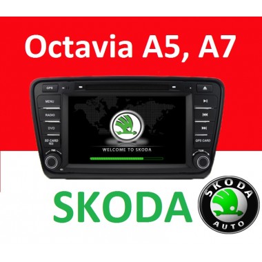 Android магнитола для Шкода Octavia A5 /A7