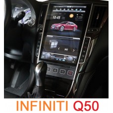 Android магнитола в стиле Тесла для Infiniti Q50