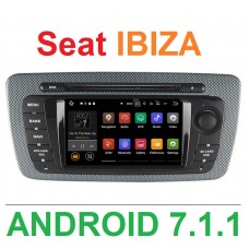 Штатная Android 7 магнитола для Сеат Ibiza
