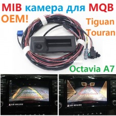 Оригинальная MQB камера в ручку двери с омывателем и динамическими линиями для Octavia A7, Tiguan, Touran
