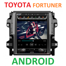 Android магнитола в стиле Tesla для Toyota Fortuner