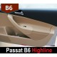 Кожаные вставки в карты дверей для Фольксваген Passat B6
