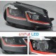 Передняя LED оптика GTI для Фольксваген Golf 7.5