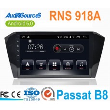 Штатная магнитола RNS 918A на Android для Фольксваген Passat B8