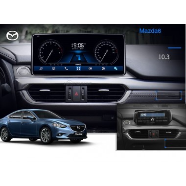 Штатная магнитола на Андройд для Mazda 6 (2015-2018)