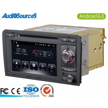 Штатная магнитола AS 8603 на Android для Ауди A3