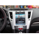 Android магнитола в стиле Tesla для Subaru Legacy 2010-2015