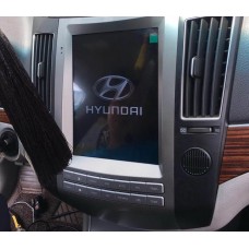 Андроид магнитола в стиле Тесла для Hyundai Veracruz, IX55