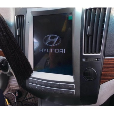 Андроид магнитола в стиле Тесла для Hyundai Veracruz, IX55 Андроид магнитола в стиле Тесла для Hyundai Veracruz, IX55