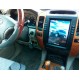 Андройд магнитола в стиле Тесла для Lexus GX470 2004-2009