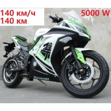 Электро спорт байк Kawasaki Ninja