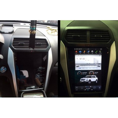 Android магнитола в стиле Tesla для Ford Explorer Android магнитола в стиле Tesla для Ford Explorer