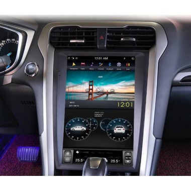 Андройд магнитола в стиле Тесла для Ford Mondeo 2013-2018