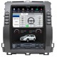 Андройд магнитола в стиле Тесла для Lexus GX470 2004-2009