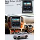 Андроид магнитола в стиле Тесла для Toyota Land Cruiser 100 (2003-2005)