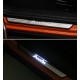 Беспроводные накладки на пороги с LED подсветкой для Ауди, BMW, Mercedes