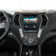 Андроид магнитола в стиле Тесла для Hyundai SantaFe 2013-2018