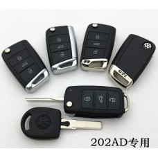 Рестайлинговый ключ зажигания 202AD для Volkswagen Polo, Golf, Jetta, Tiguan, Touran
