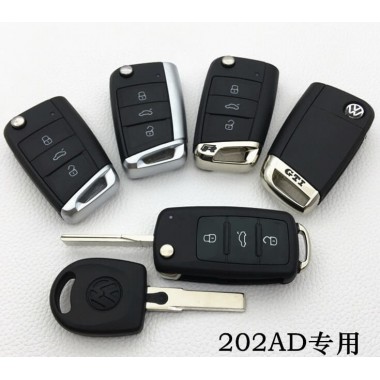 Рестайлинговый ключ зажигания 202AD для Volkswagen Polo, Golf, Jetta, Tiguan, Touran