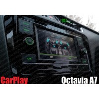 Штатная магнитола RCD 330 plus с CarPlay для Octavia A7