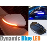 Динамические LED поворотники Dynamic Blue в зеркала для Volkswagen