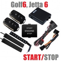 Комплект дистанционного запуска с телефона + старт-стоп для Volkswagen Golf6, Jetta
