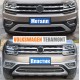 Защитные накладки на бампер для Volkswagen Teramont