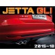 Задний диффузор GLI для Фольксваген Jetta 2015-2017