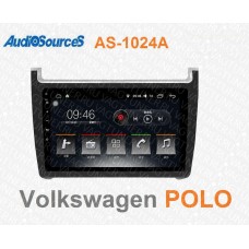 Штатная магнитола AS 1024A на Андроид для Фольксваген Поло