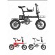 Детское велокресло для складного велосипеда