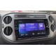 Андройд магнитола с 2,5D экраном для Volkswagen Tiguan