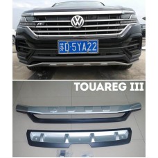 Защитные накладки на передний и задний бампер Volkswagen Touareg 2020