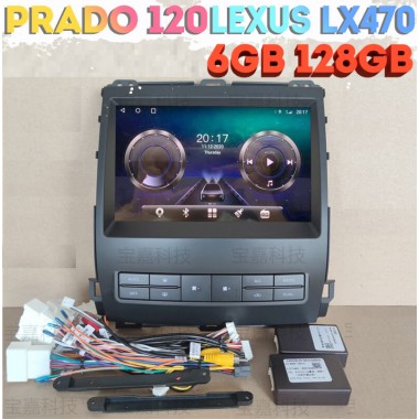 Топовая Андроид магнитола для Toyota Prado 120, Lexus GX 470