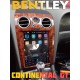 Андроид магнитола в стиле Тесла для Bentley Continental, Flying Spur 2004-2011