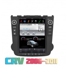 Андроид магнитола в стиле Тесла для Honda CRV 2006-2016